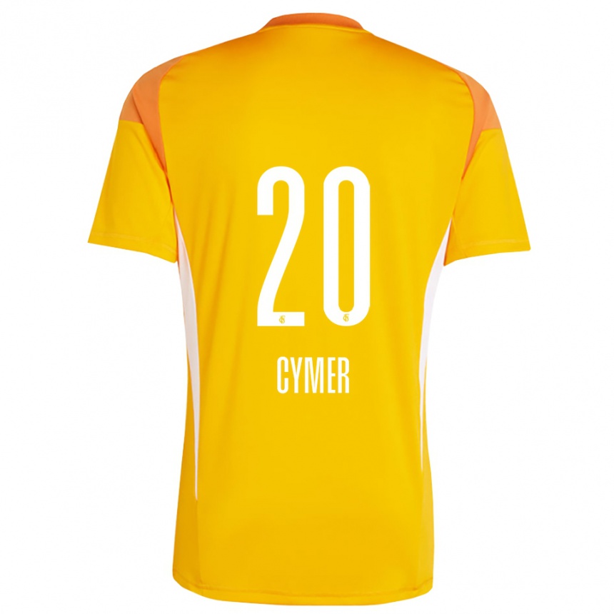 נשים כדורגל ריקו סיימר #20 צהוב כתום חולצת שוער 2025/26