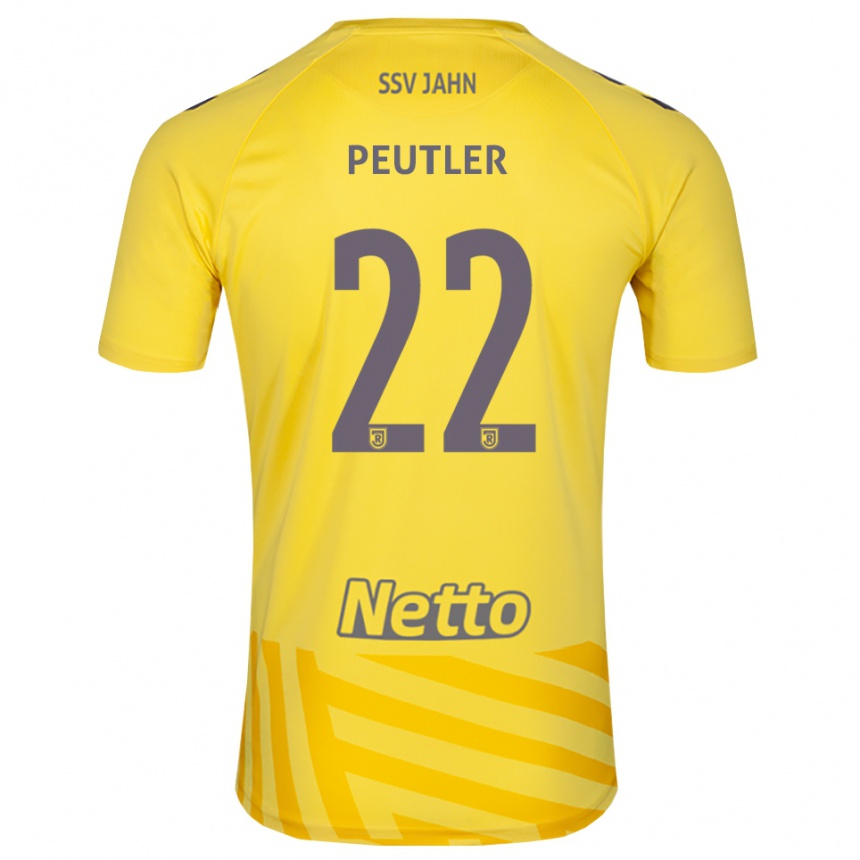 נשים כדורגל Julio Peutler #22 אפור צהוב חולצת שוער 2025/26