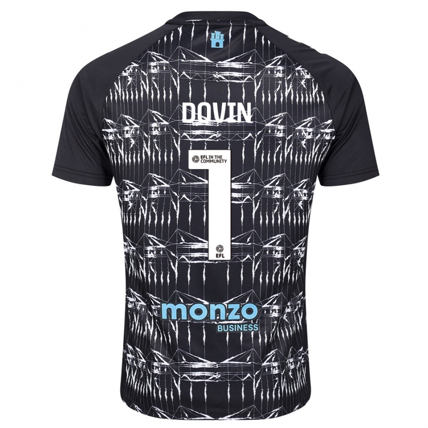 נשים כדורגל אוליבר דובין #1 כחול שחור חולצת שוער 2025/26