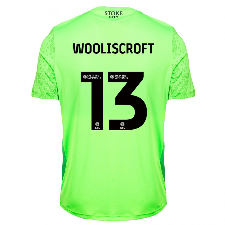 נשים כדורגל מורגן ווליסקרופט #13 ירוק שחור חולצת שוער 2025/26