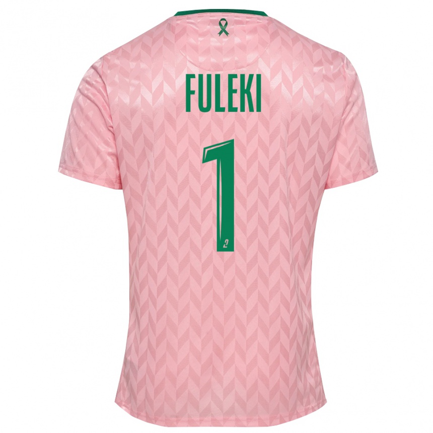 נשים כדורגל רפאל פולקי #1 ירוק ורוד חולצת שוער 2025/26