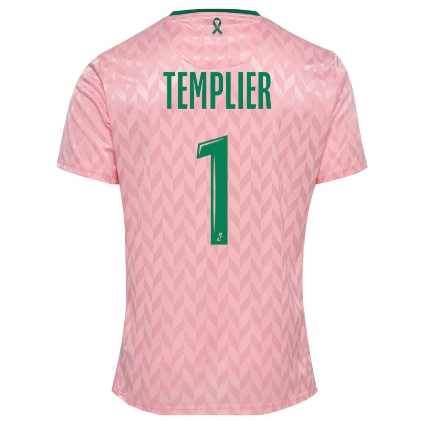 נשים כדורגל אמה טמפלייה #1 ירוק ורוד חולצת שוער 2025/26
