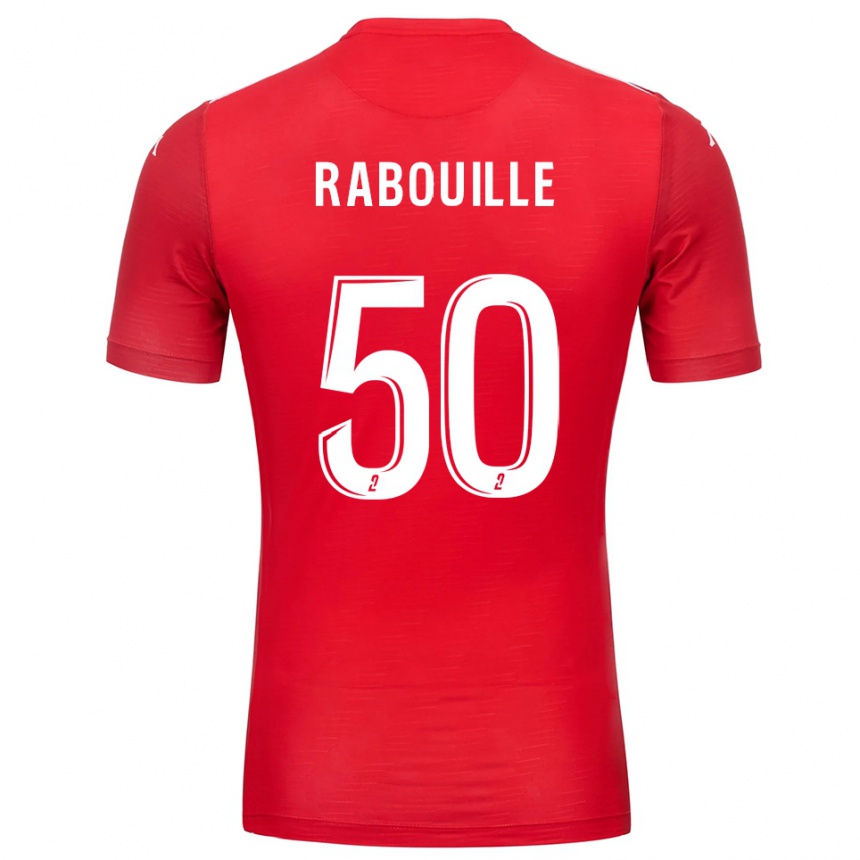 נשים כדורגל ולנטין רבוויל #50 לבן אדום חולצת שוער 2025/26