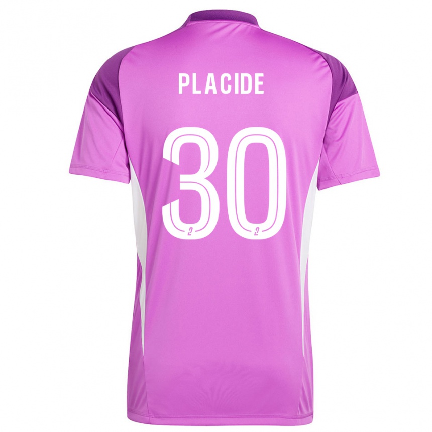 נשים כדורגל ג'וני פלאסיד #30 לבנדר חולצת שוער 2025/26