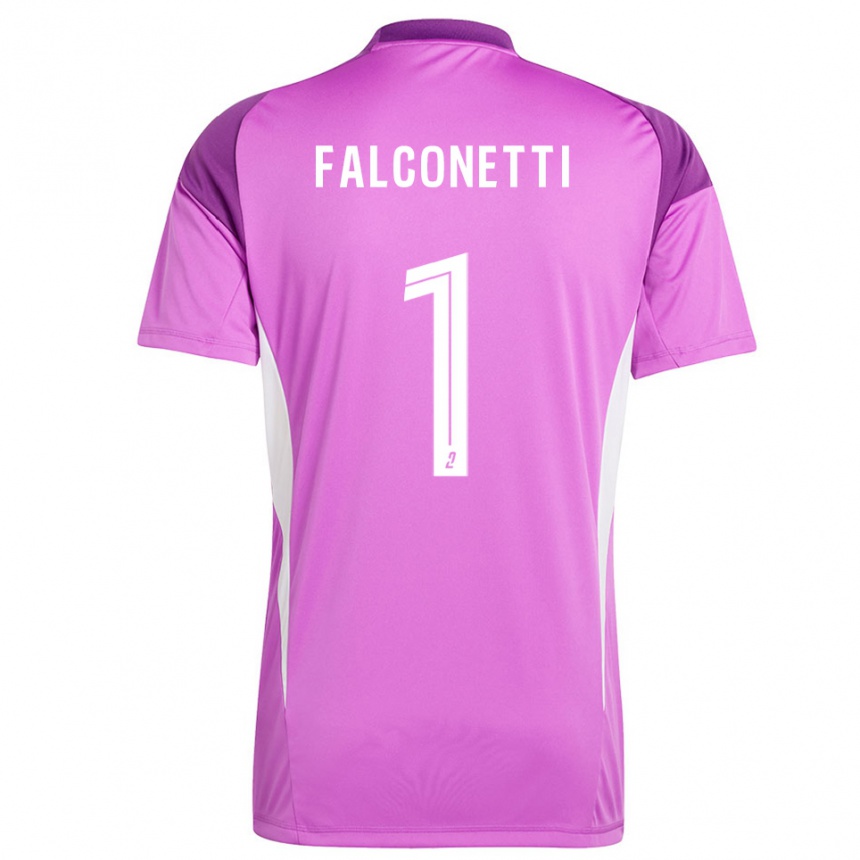 נשים כדורגל Thomas Falconetti #1 לבנדר חולצת שוער 2025/26