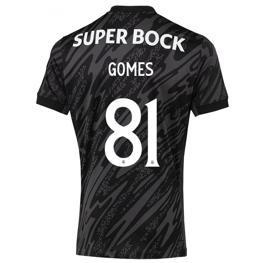 נשים כדורגל סלבדור גומס #81 אפור שחור לבן חולצת שוער 2025/26