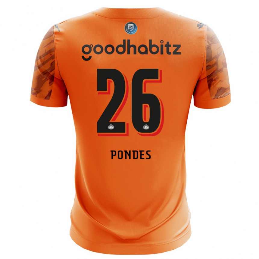 נשים כדורגל מון ביגל אסטבס #26 כתום שחור חולצת שוער 2025/26