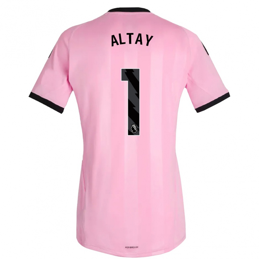 נשים כדורגל אלטאי ביינדיר #1 ורוד שחור חולצת שוער 2025/26