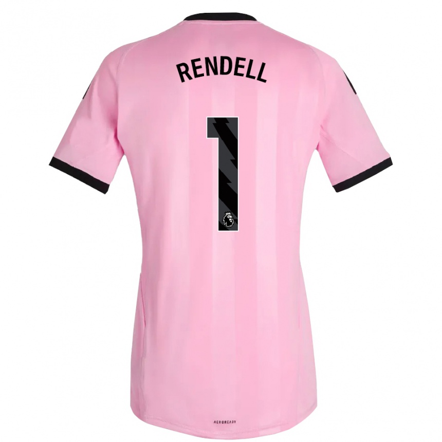 נשים כדורגל קיילה רנדל #1 ורוד שחור חולצת שוער 2025/26