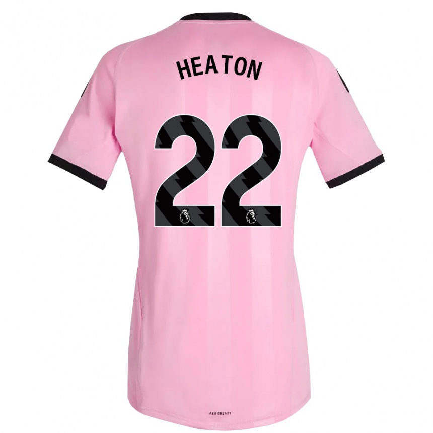 נשים כדורגל טום היטון #22 ורוד שחור חולצת שוער 2025/26