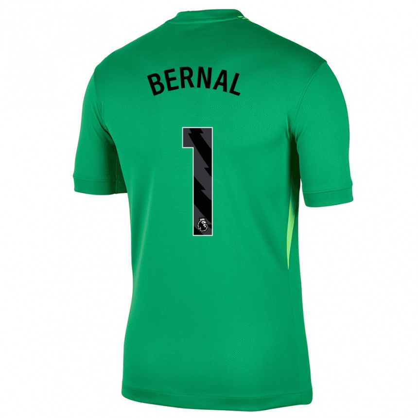 נשים כדורגל Freddy Bernal #1 ירוק שחור חולצת שוער 2025/26