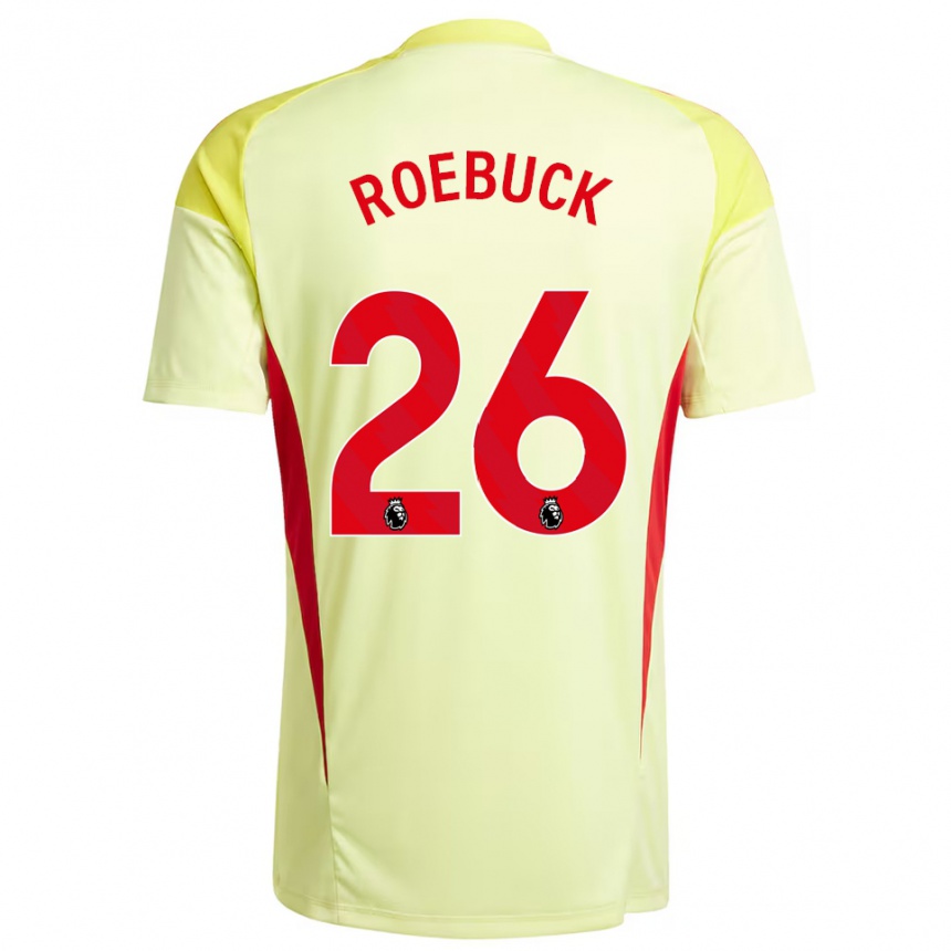 נשים כדורגל אלי רובאק #26 צהוב בהיר חולצת שוער 2025/26