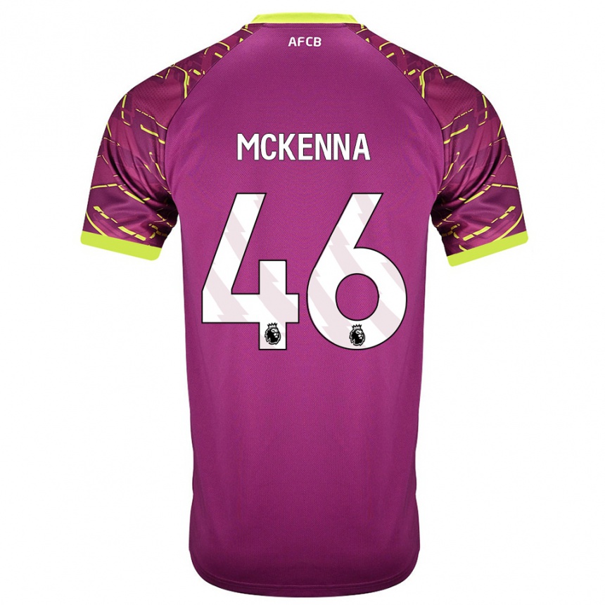 נשים כדורגל קאלאן מקקנה #46 מג'נטה כהה חולצת שוער 2025/26