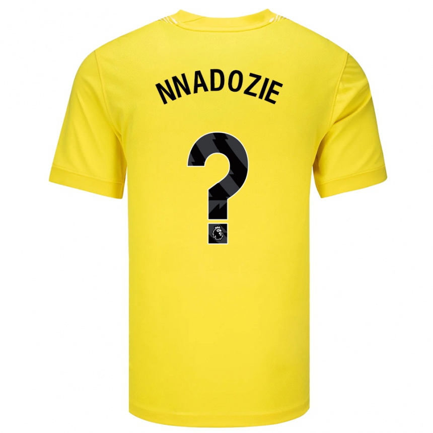 נשים כדורגל צ'יאמקה ננדוזי #0 צהוב שחור חולצת שוער 2025/26