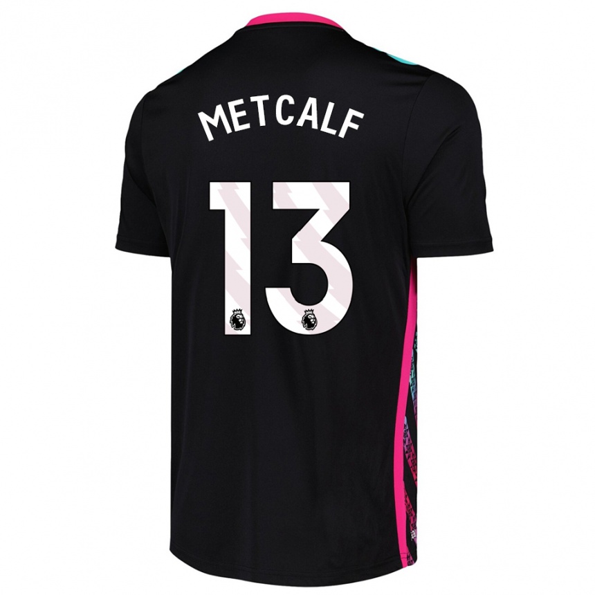 נשים כדורגל בן מטקאלף #13 שחור לבן חולצת שוער 2025/26