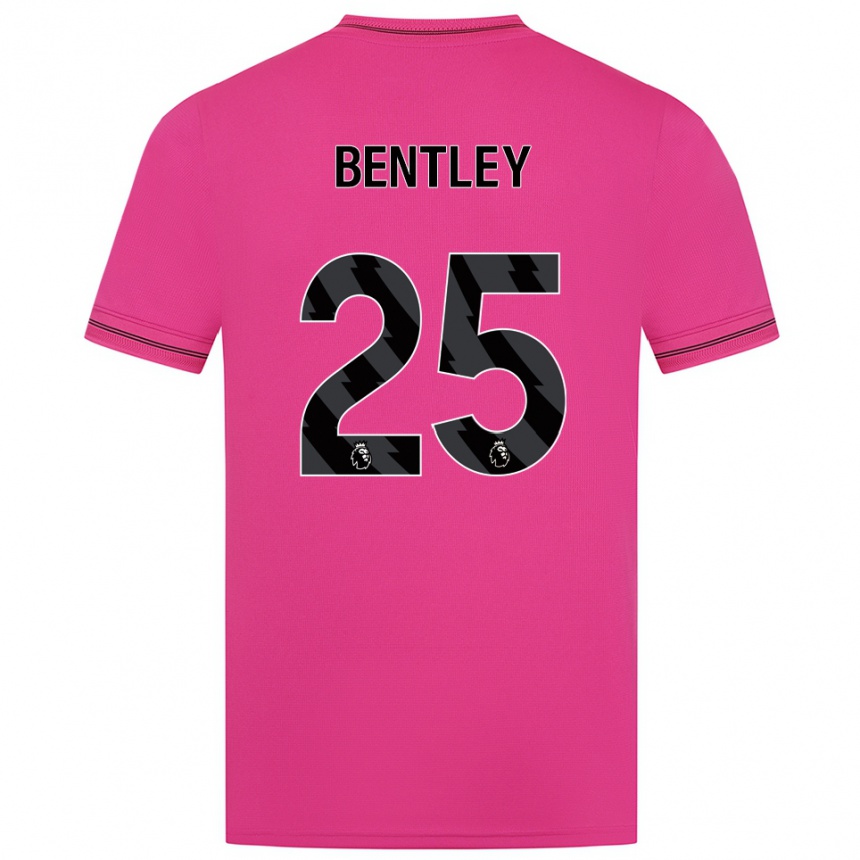 נשים כדורגל דן בנטלי #25 מג'נטה שחור חולצת שוער 2025/26