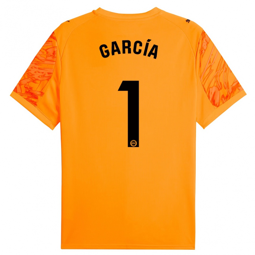 נשים כדורגל גאסקה גרסיה ואסקס #1 כתום שחור חולצת שוער 2025/26