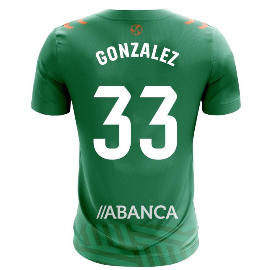 נשים כדורגל מרקוס גונזאלס #33 ירוק לבן חולצת שוער 2025/26