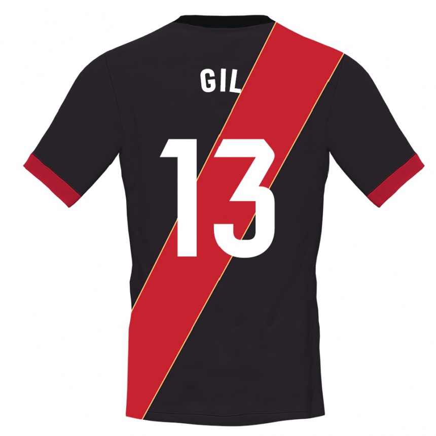 נשים כדורגל חואן פדרו גיל בואנו #13 אדום שחור חולצת שוער 2025/26