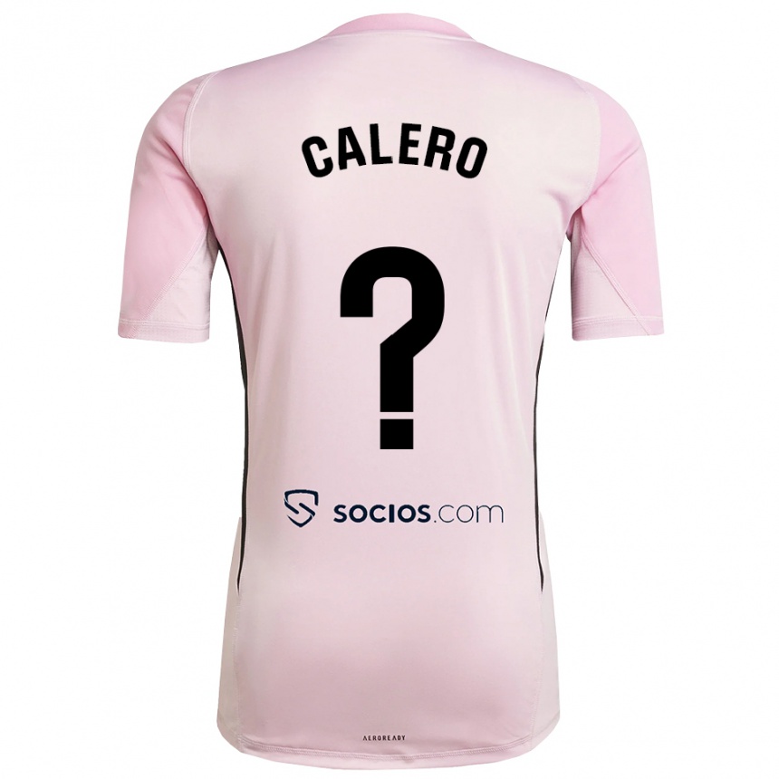 נשים כדורגל ג'וזמה קאלרו #0 ורוד שחור חולצת שוער 2025/26