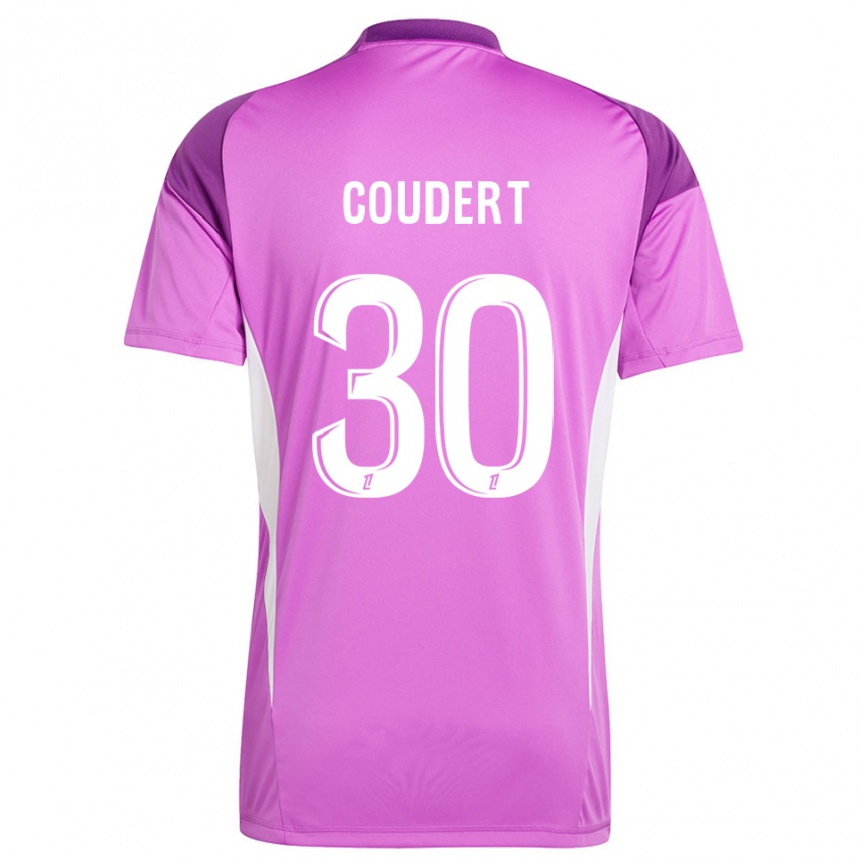 נשים כדורגל גרגואר קודר #30 לבנדר לבן חולצת שוער 2025/26