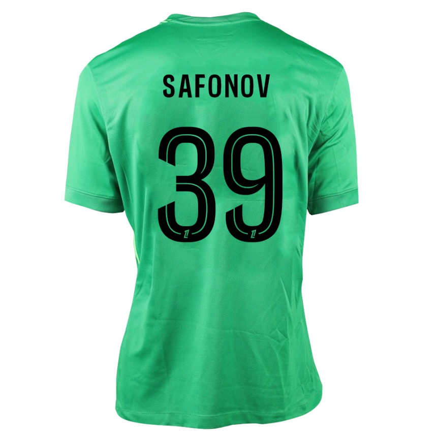 נשים כדורגל מטביי ספונוב #39 ירוק שחור חולצת שוער 2025/26