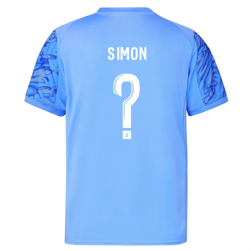 נשים כדורגל Jules Simon #0 כחול לבן חולצת שוער 2025/26