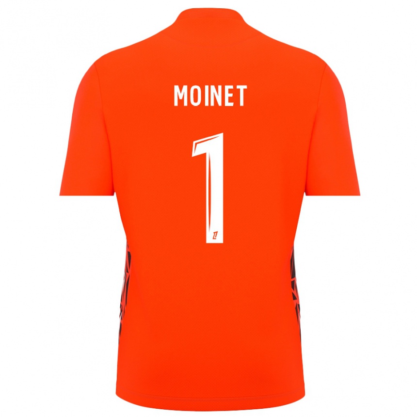 נשים כדורגל Victor Moinet #1 לבן כתום חולצת שוער 2025/26