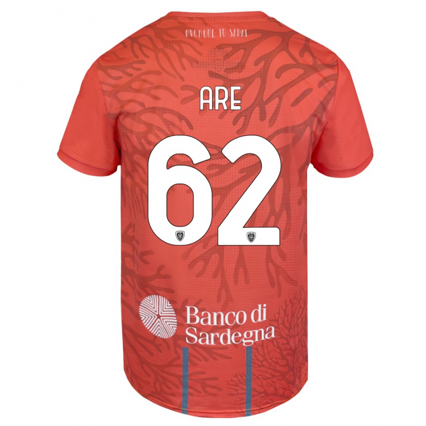 נשים כדורגל עמנואל ארה #62 כתום אדום לבן חולצת שוער 2025/26