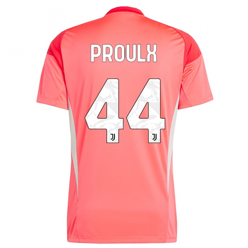 נשים כדורגל ליסיאן פרולקס #44 כתום אדום חולצת שוער 2025/26