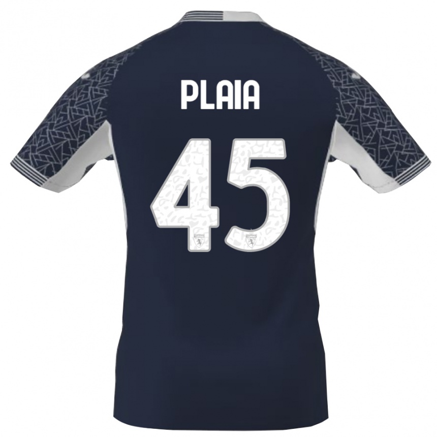 נשים כדורגל פרנצ׳סקו סבריו פלאיה #45 כחול שחור לבן חולצת שוער 2025/26