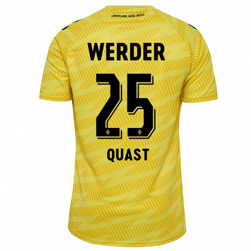 נשים כדורגל סונקה קוואסט #25 שחור צהוב חולצת שוער 2025/26