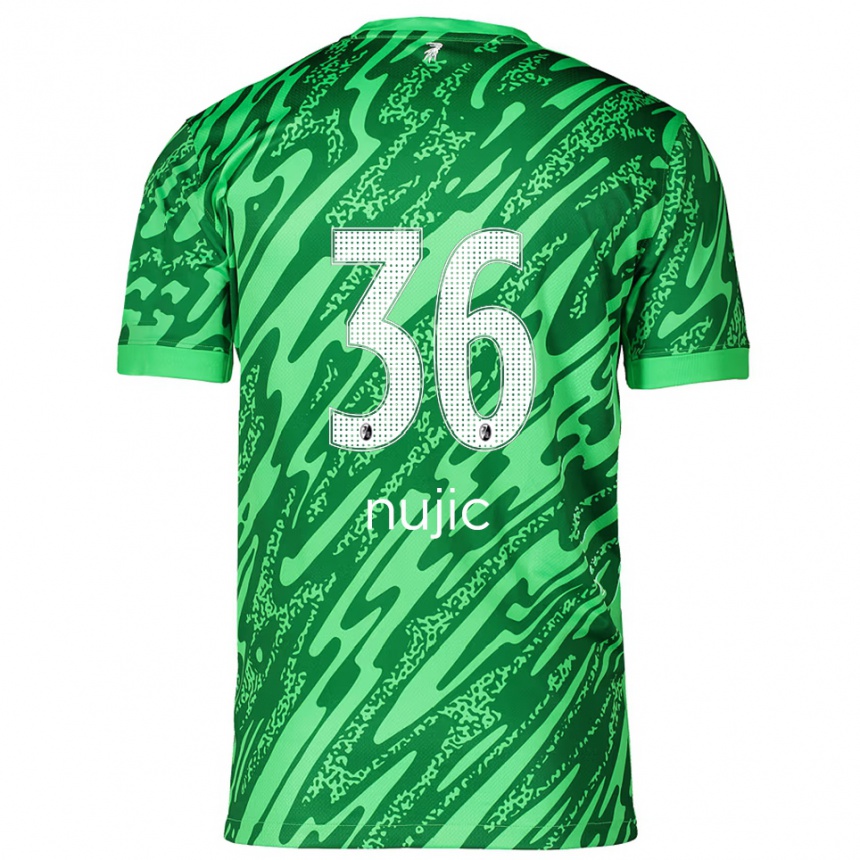 נשים כדורגל לוקה אנטוניו נוייץ׳ #36 ירוק לבן חולצת שוער 2025/26