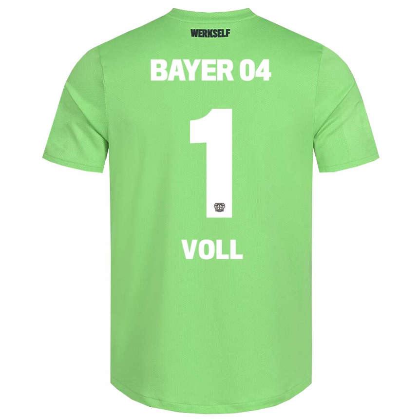 נשים כדורגל שרלוטה פול #1 לבן ירוק בהיר חולצת שוער 2025/26