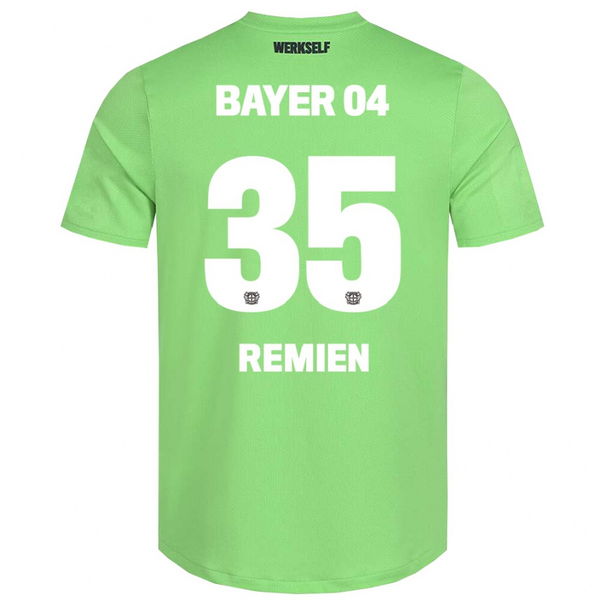 נשים כדורגל לואיסה רמיין #35 לבן ירוק בהיר חולצת שוער 2025/26