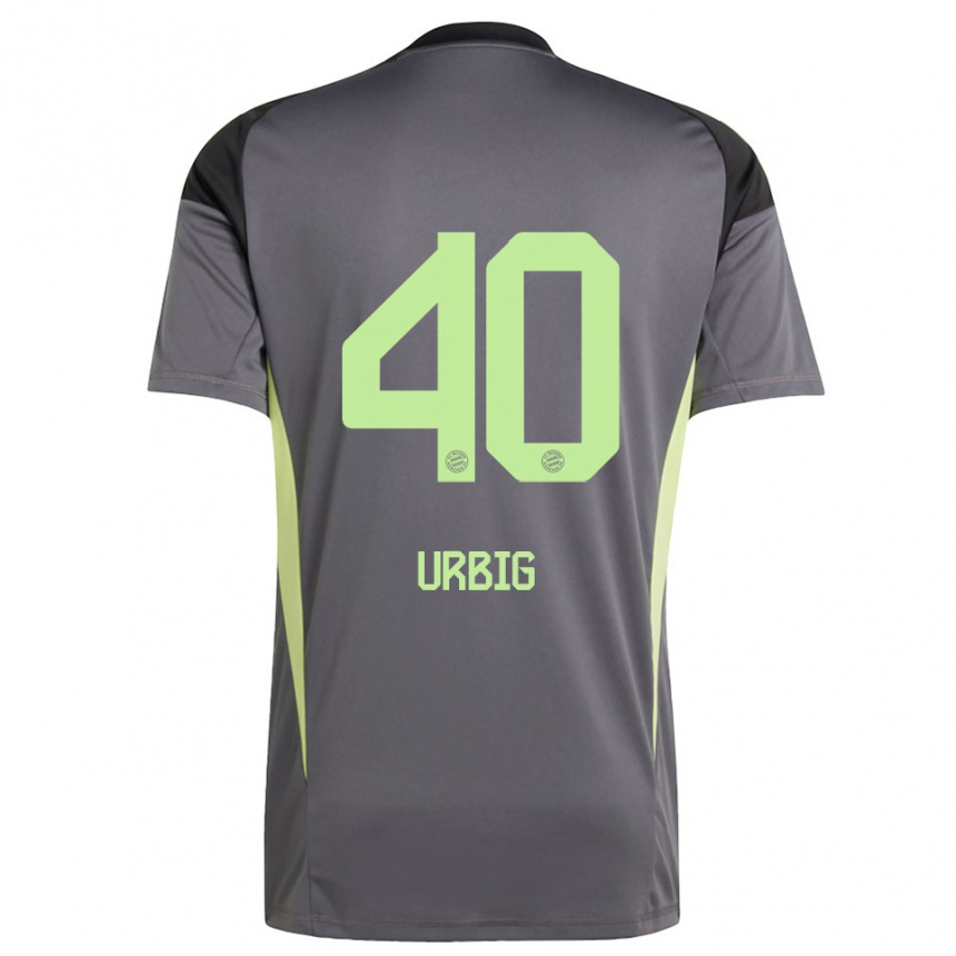 נשים כדורגל יונאס אורביג #40 צהוב ירוק שחור חולצת שוער 2025/26