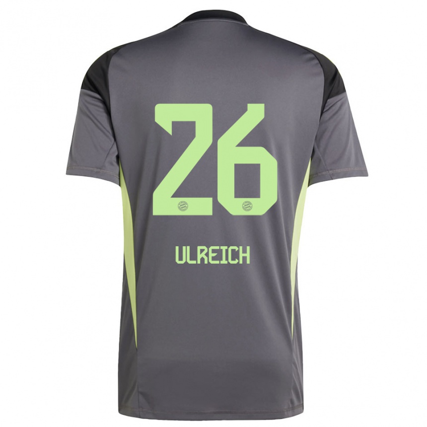 נשים כדורגל סוון אולרייך #26 צהוב ירוק שחור חולצת שוער 2025/26