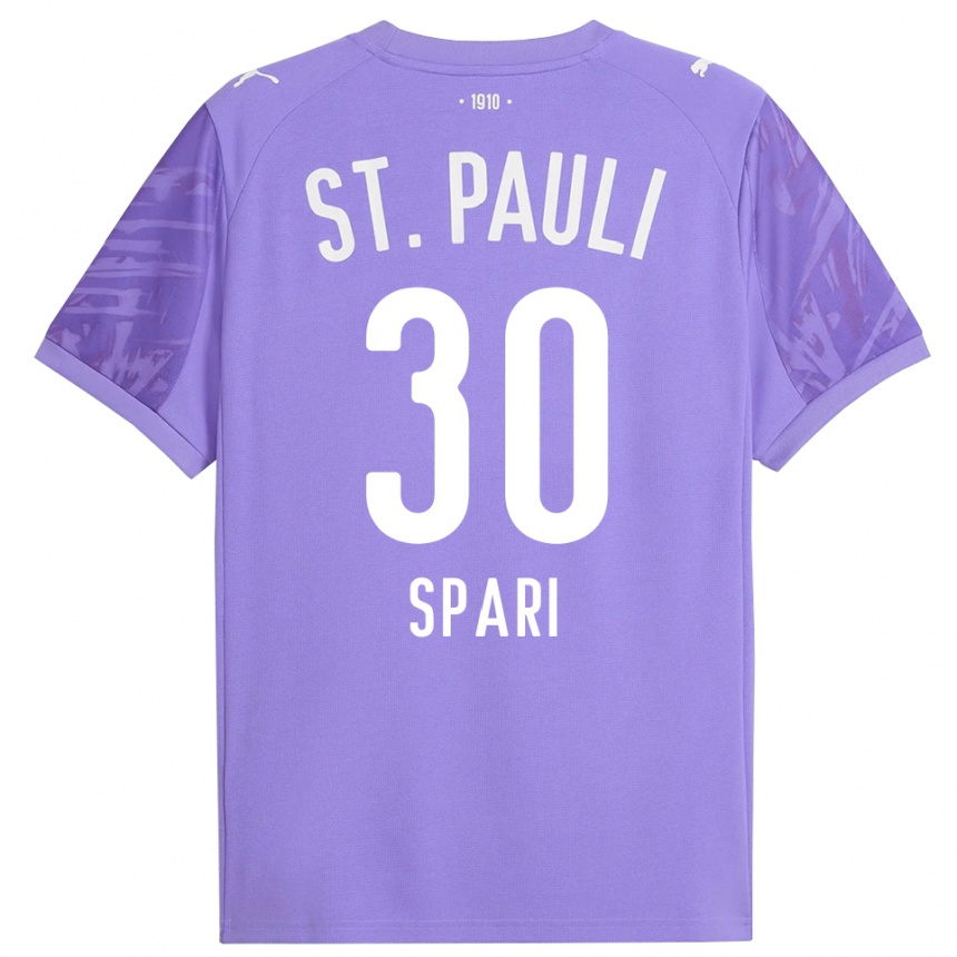 נשים כדורגל Simon Spari #30 שחור סגול בינוני חולצת שוער 2025/26