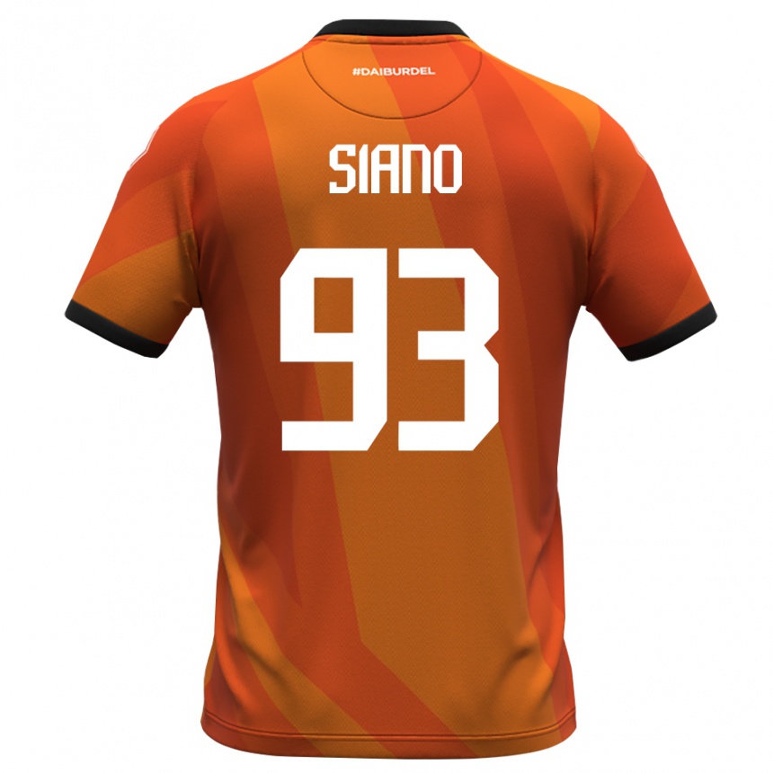 נשים כדורגל אלסנדרו סיאנו #93 לבן אלמוג שחור חולצת שוער 2025/26