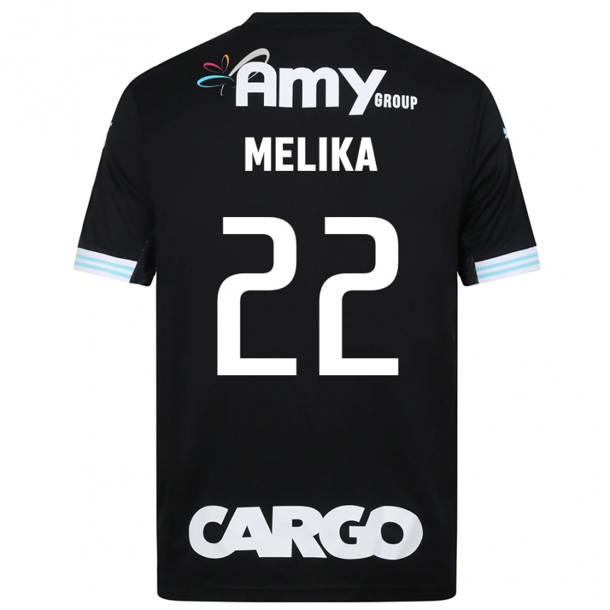 נשים כדורגל אופק מליקה #22 לבן שחור חולצת שוער 2025/26