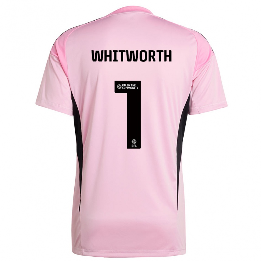 נשים כדורגל ג'ו ויטוורת׳ #1 שחור ורוד חולצת שוער 2025/26