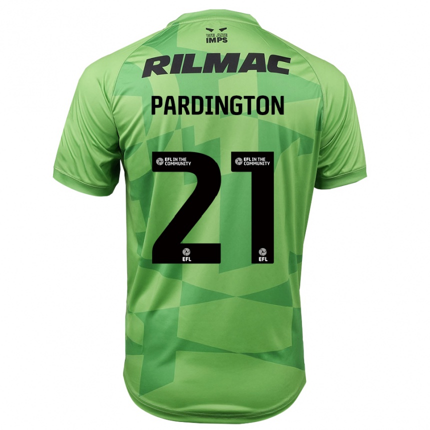 נשים כדורגל ג׳יימי פרדינגטון #21 ירוק בהיר חולצת שוער 2025/26