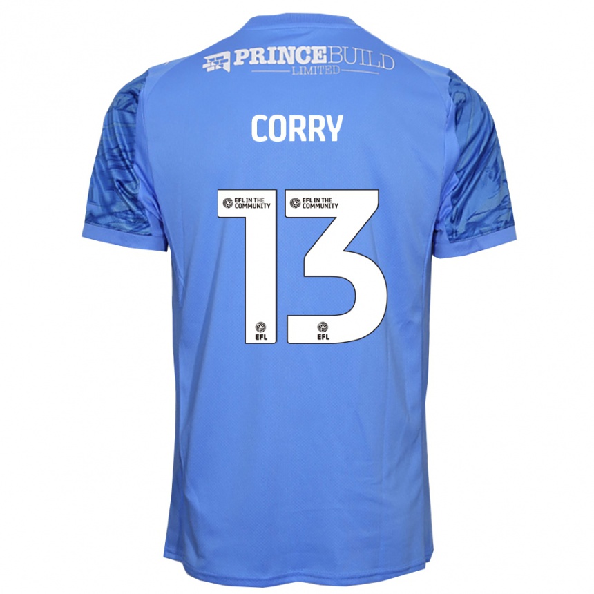 נשים כדורגל Neive Corry #13 כחול דודג'ר חולצת שוער 2025/26