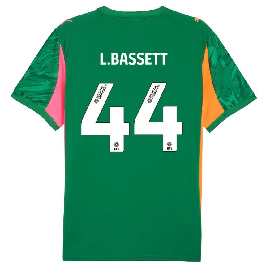 נשים כדורגל Louis Bassett #44 ירוק כתום ורוד חולצת שוער 2025/26