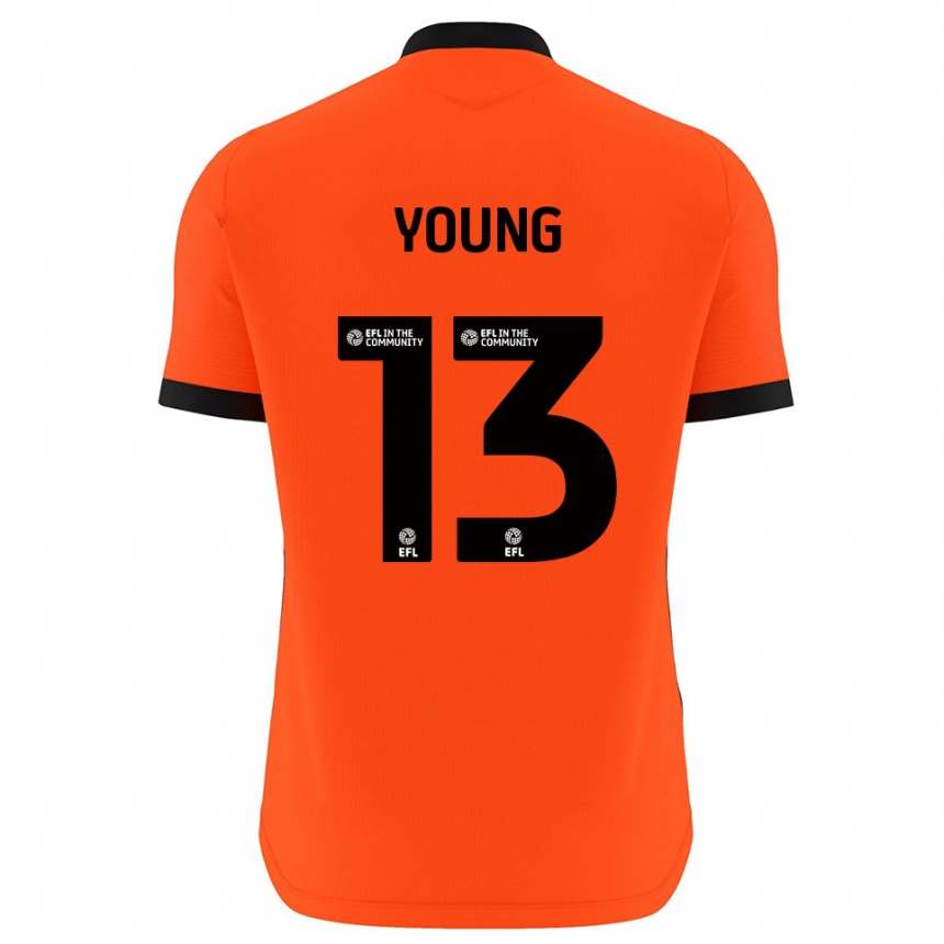 נשים כדורגל בראד יאנג #13 שחור אדום חולצת שוער 2025/26