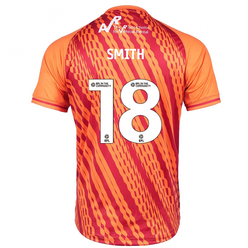 נשים כדורגל Katy Smith #18 כתום חולצת שוער 2025/26