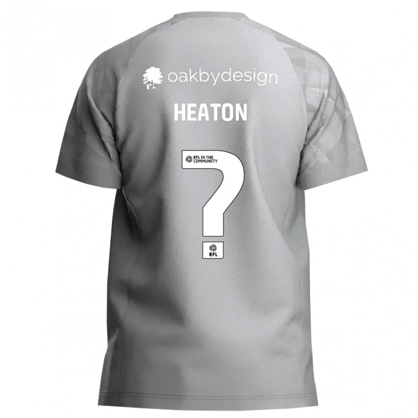 נשים כדורגל Alice Heaton #0 אפור כהה חולצת שוער 2025/26