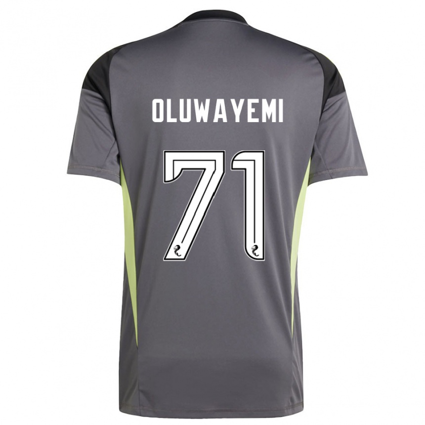 נשים כדורגל Tobi Oluwayemi #71 לבן אפור חולצת שוער 2025/26