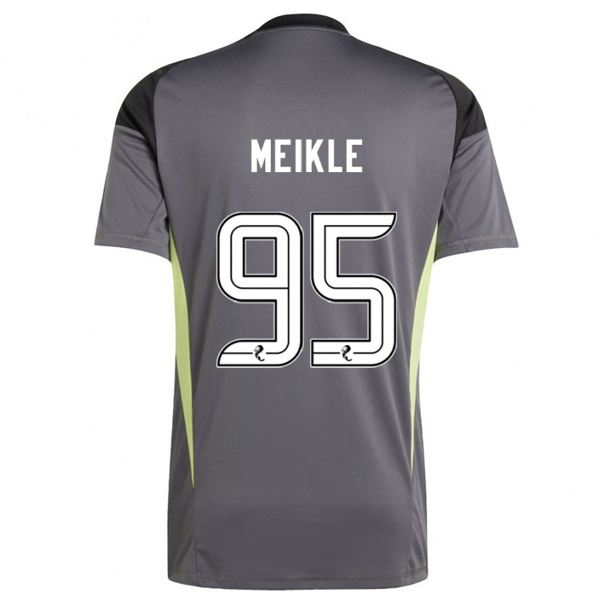 נשים כדורגל Corey Shaw #95 לבן אפור חולצת שוער 2025/26