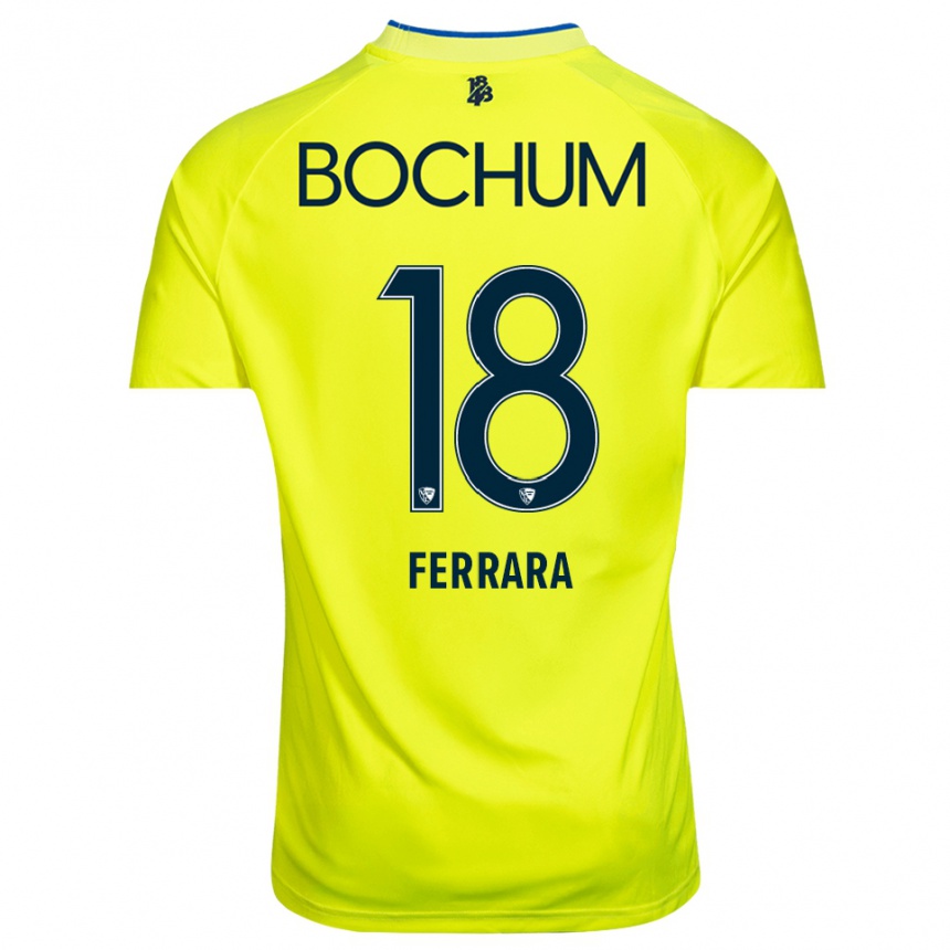 נשים כדורגל Noah-Ali Ferrara #18 ירוק צהוב חולצת שוער 2025/26